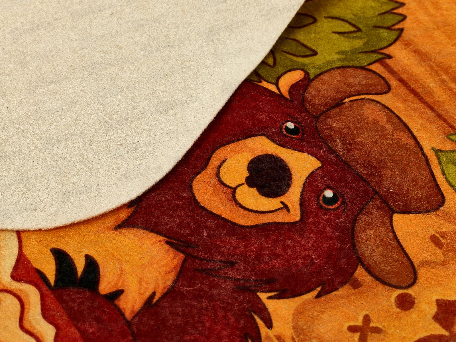 Коврик для бани &quotБацькина баня&quot Здоровье береги (40*50), 10468