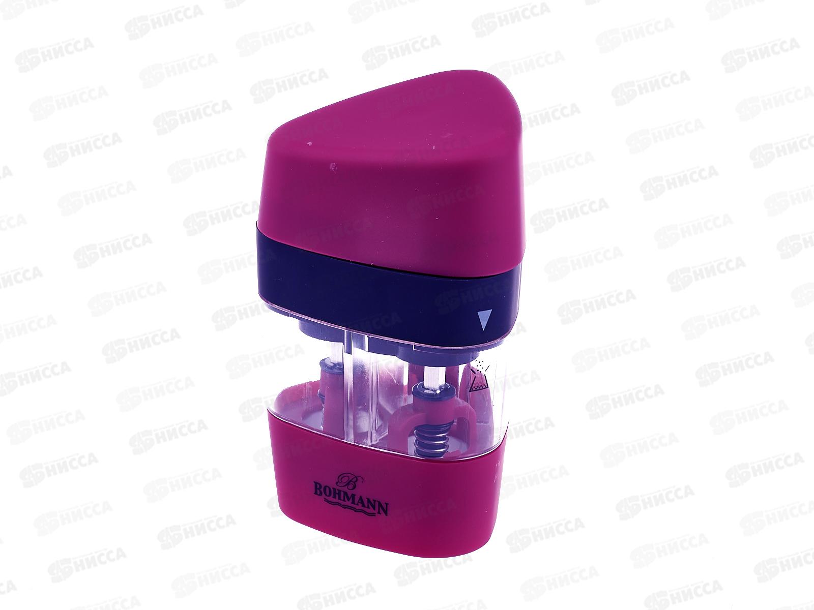 Перцемолка ВН-02-582/ цвет-сиреневый, 3 отдела для специй *24