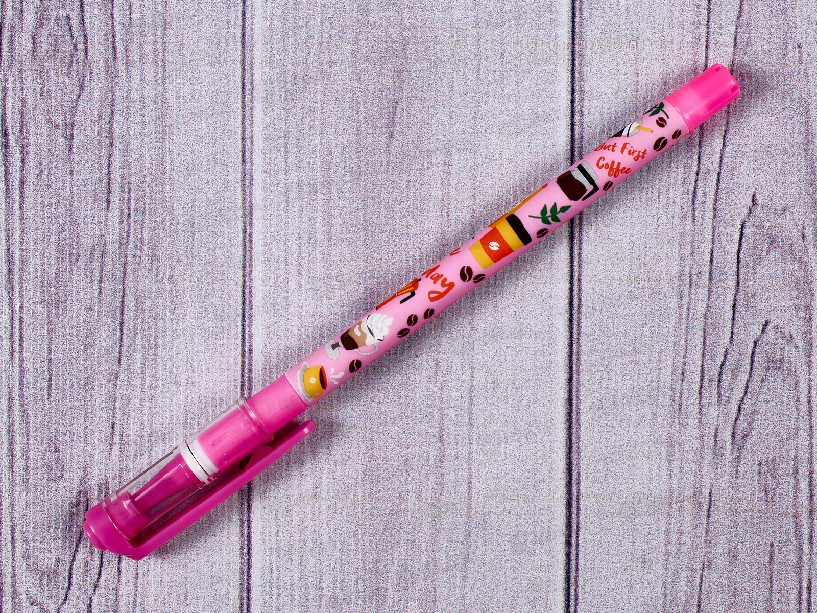 Ручка масляная MAZARI Coffee синяя, 0.7мм, игла, M-7693-70 *36