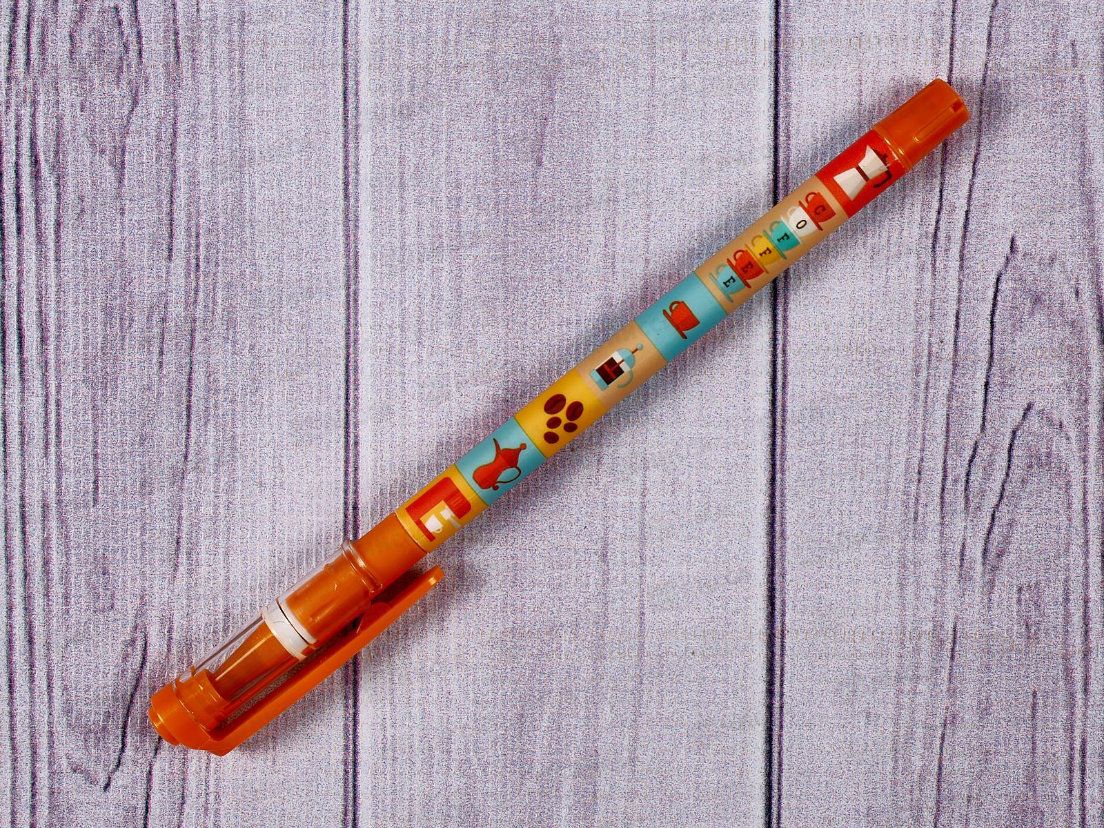 Ручка масляная MAZARI Coffee синяя, 0.7мм, игла, M-7693-70 *36