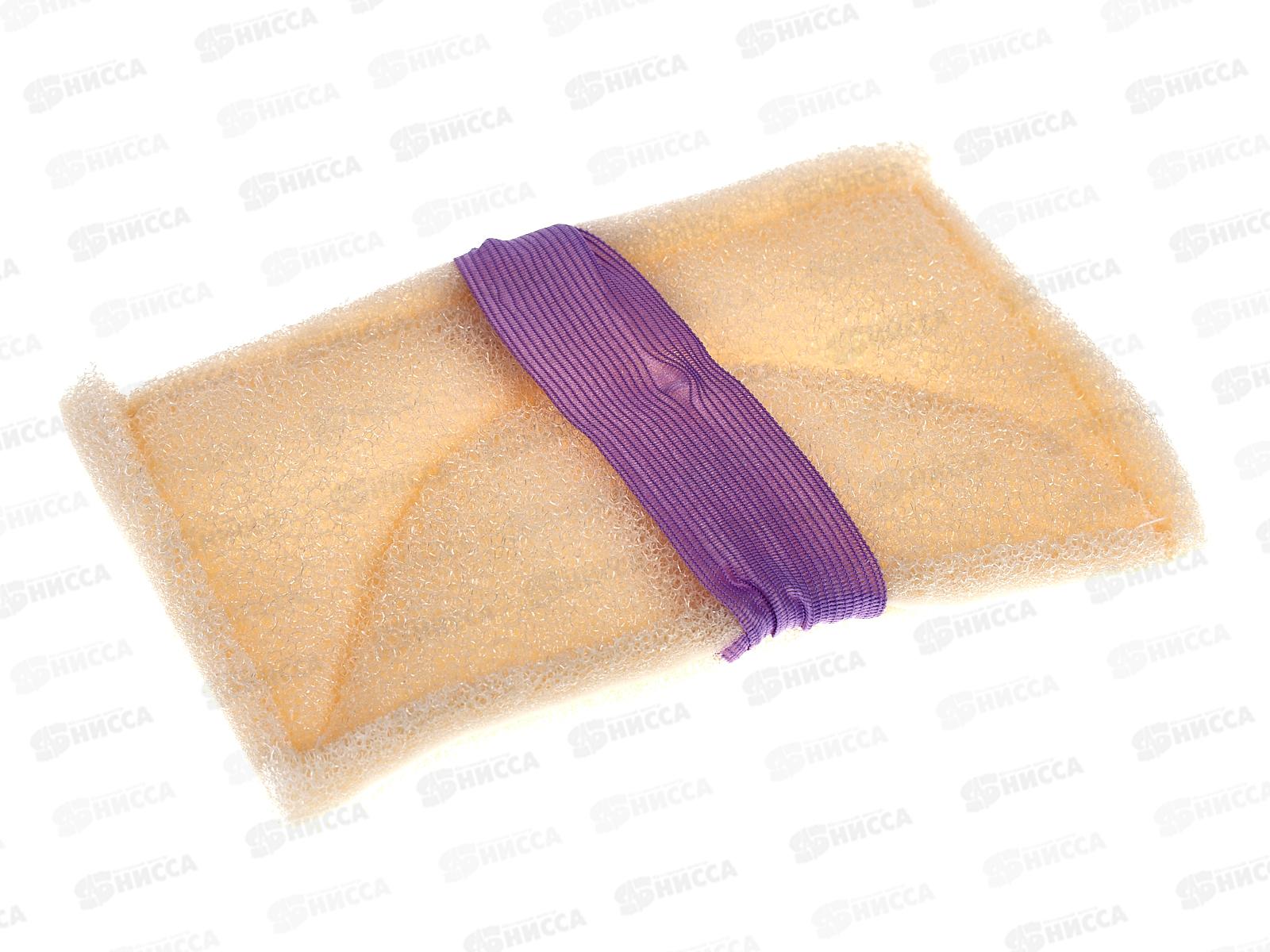 Мочалка жесткая банная Шахтерская Экстра мини *60