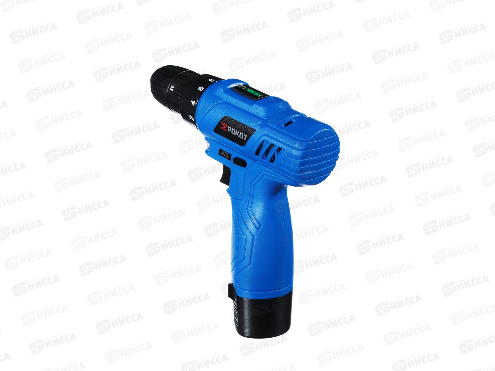 ДРЕЛЬ шуроповерт аккумуляторный ДША-12в РОКОТ 691-028  г