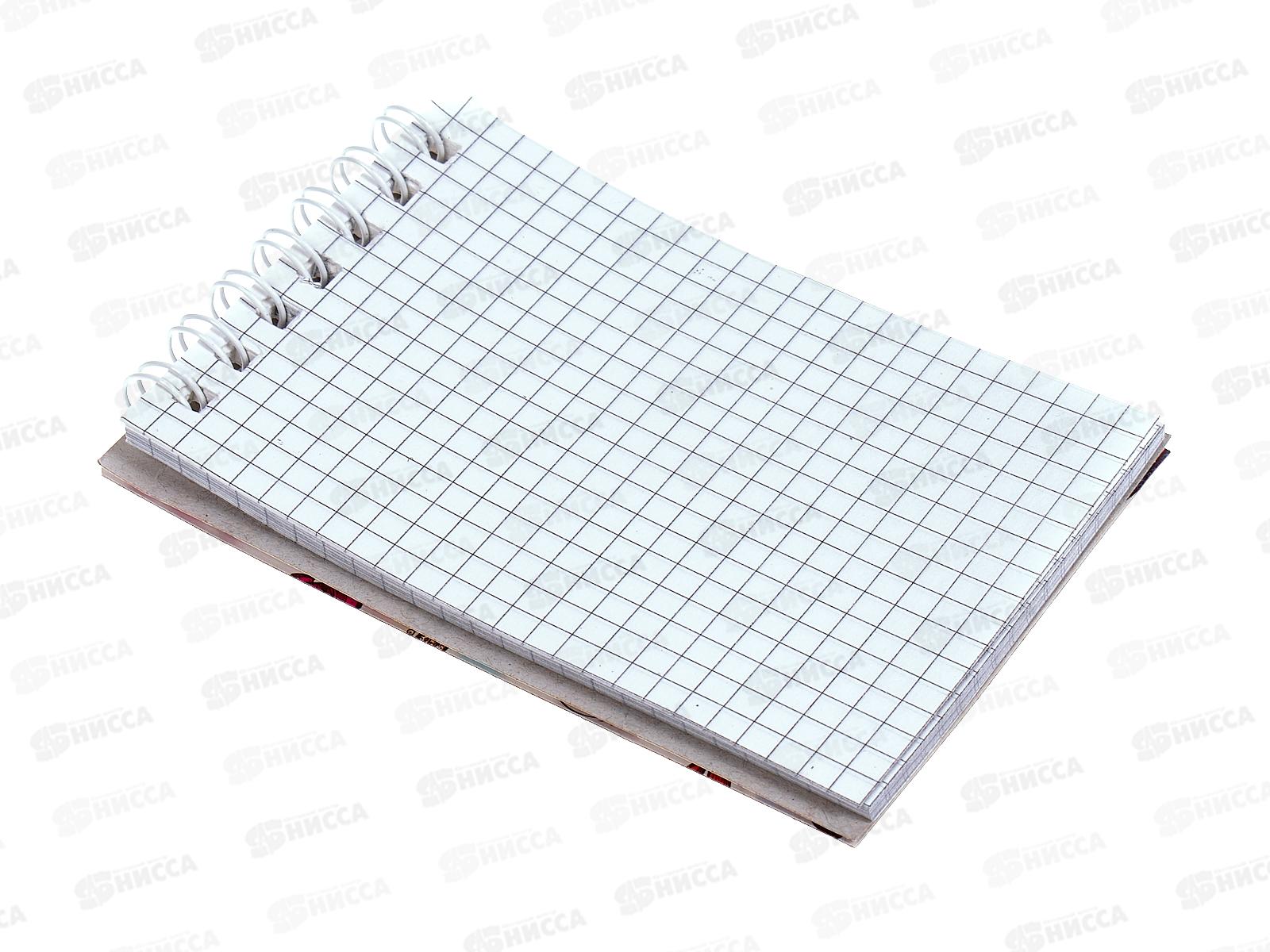 Блокнот 40л СБ А7 Пирожные2, греб.верх. *10