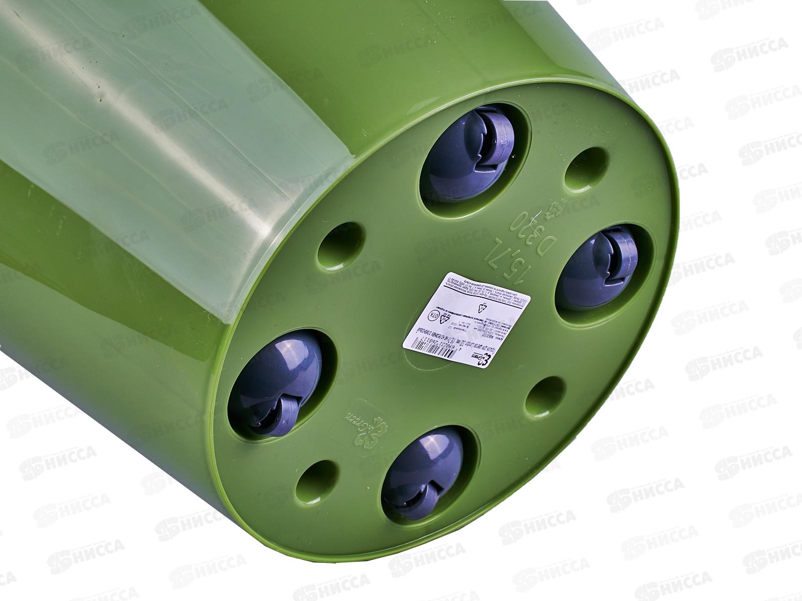 Горшок для цветов &quotInGreen London&quot D320мм 15.7л Оливковый IG6207 *4