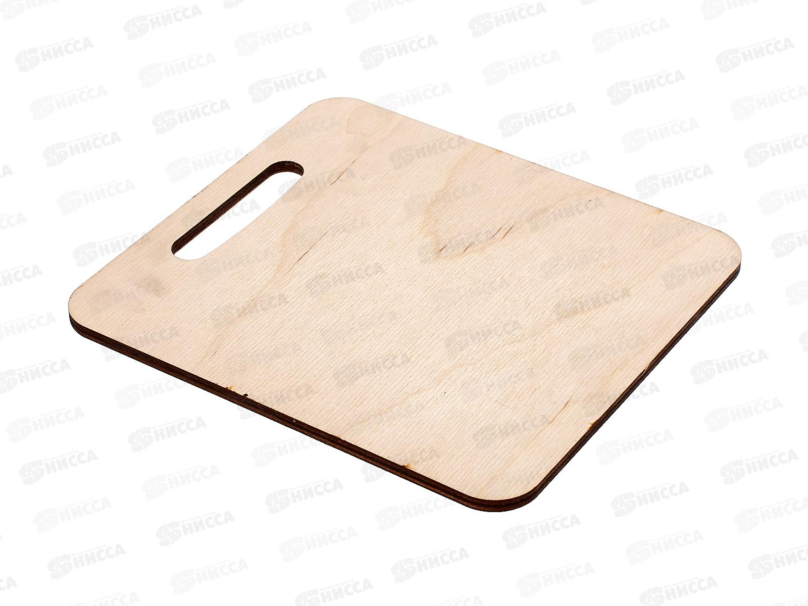 Доска разделочная дерево малая НГ Дед мороз с подарками Л-36 *50