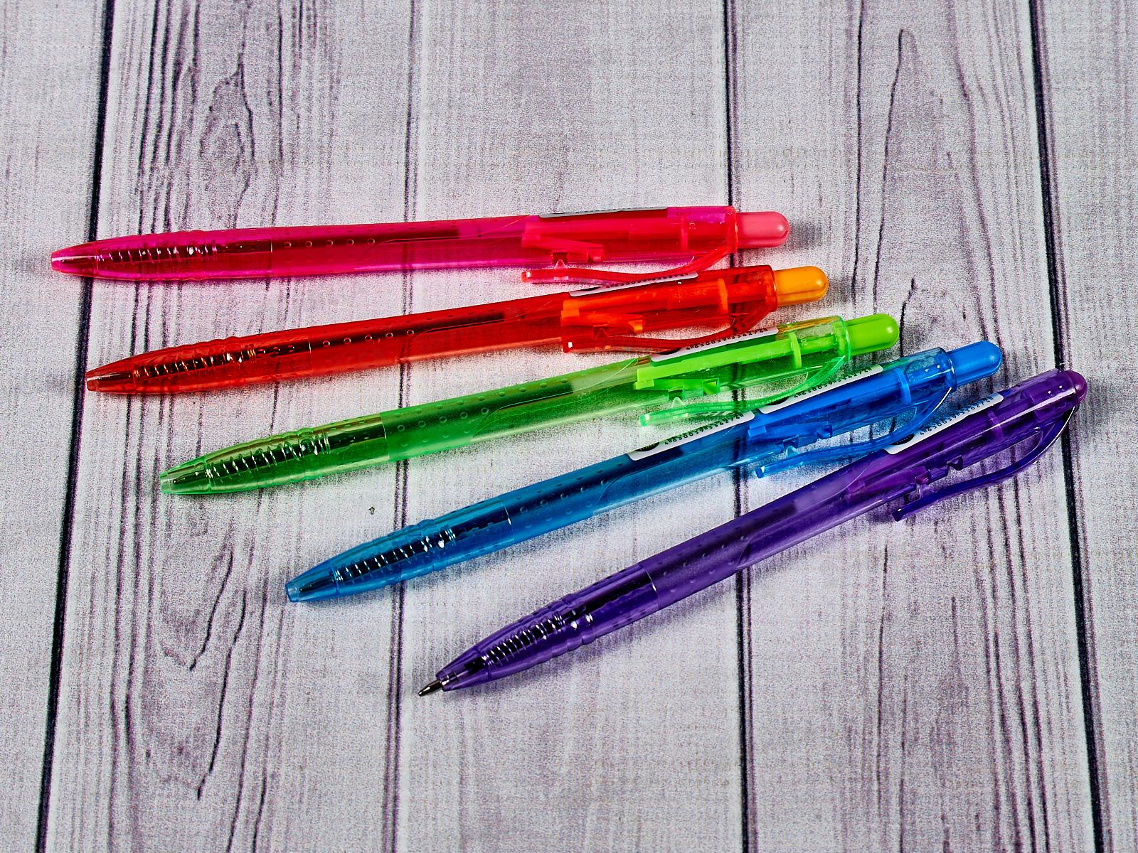 Ручка шариковая SILWERHOF Tropic синяя 0,5мм 026177-02*50