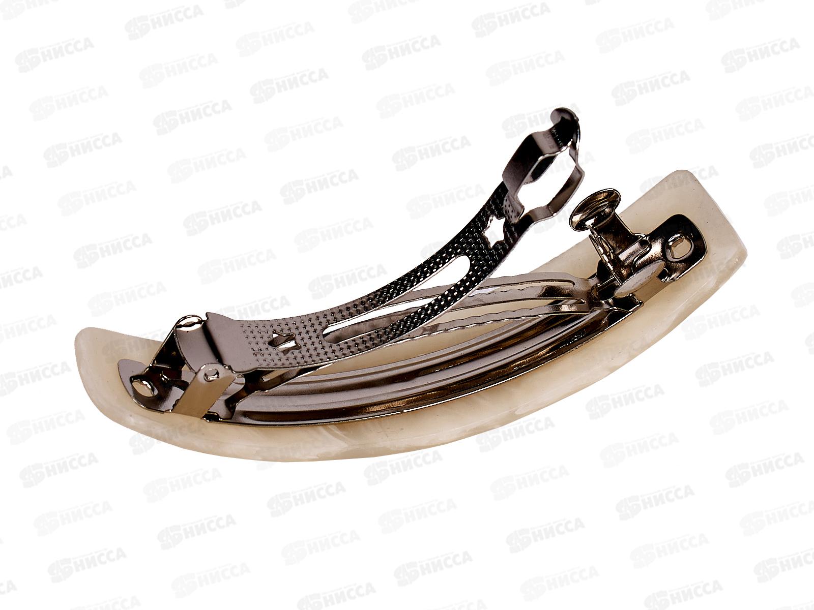 Заколка-автомат цветная 20мм.,овал №169