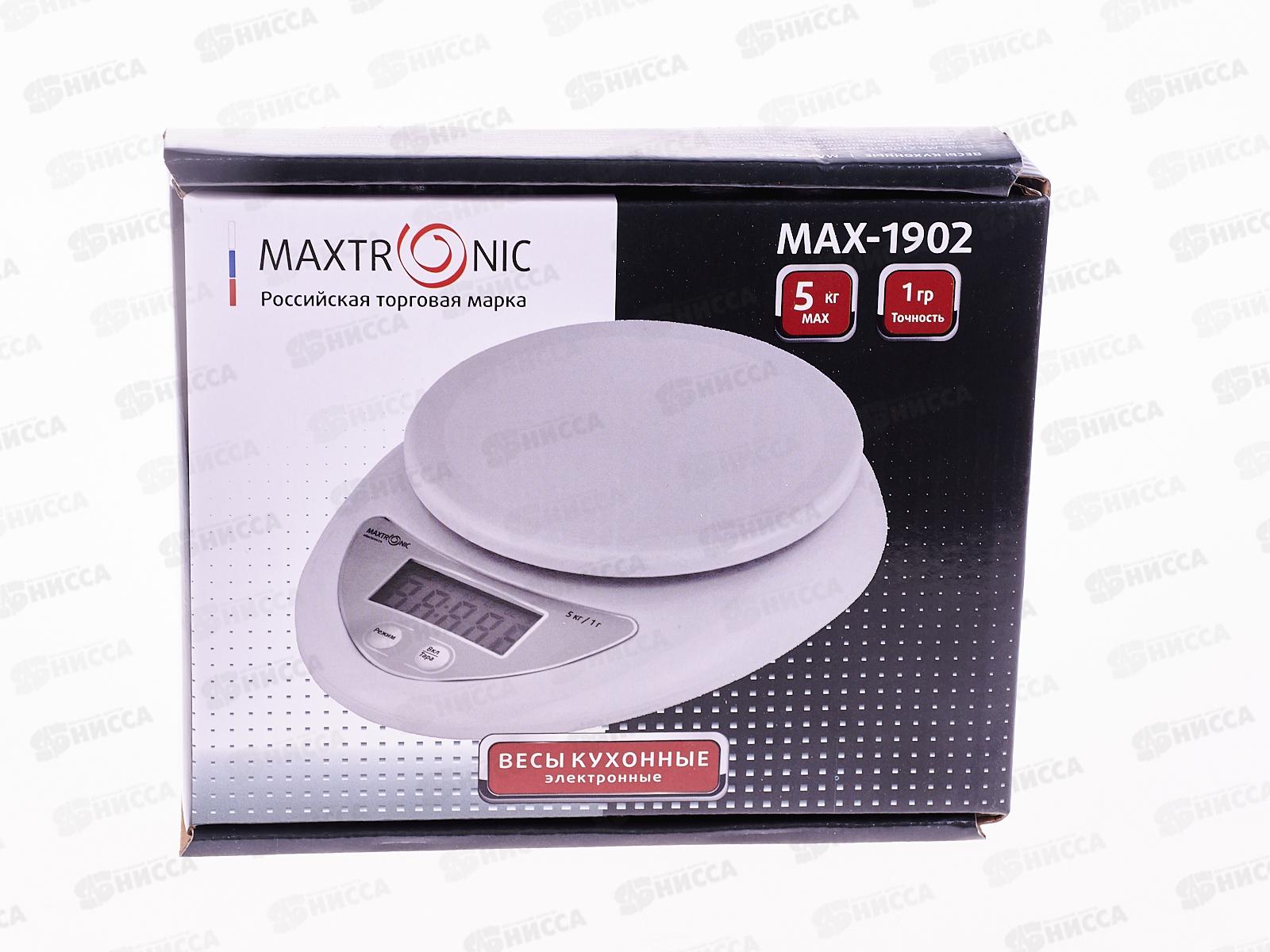 Весы кухонные Maxtronic MAX-1902 электронные *24