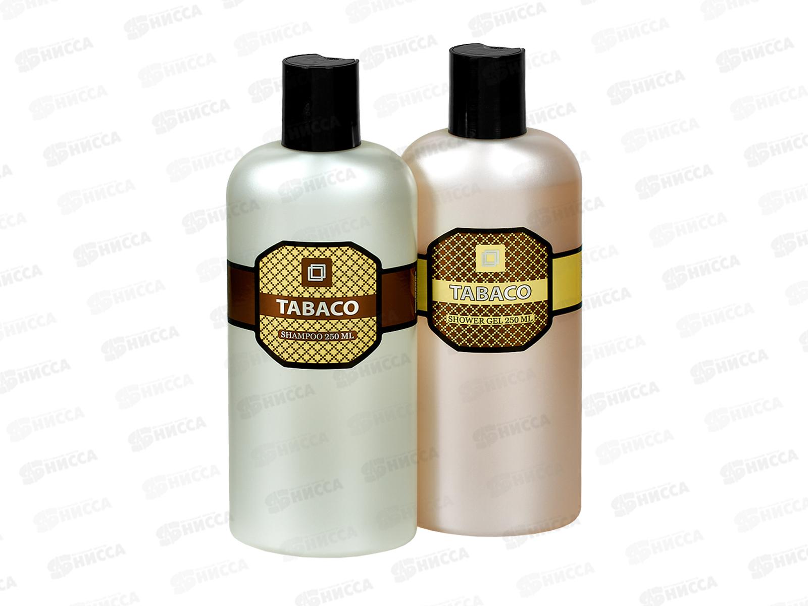 Набор подарочный Tabaco (шампунь 250мл.+гель для душа 250мл.) *10