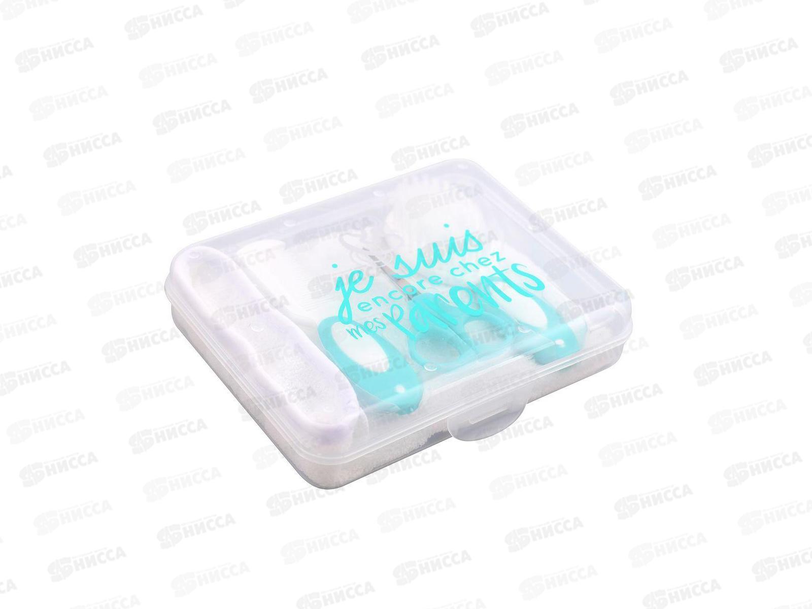 Набор для ухода за ребенком(ножницы,щетка,расческа,мочалка) VL90-139