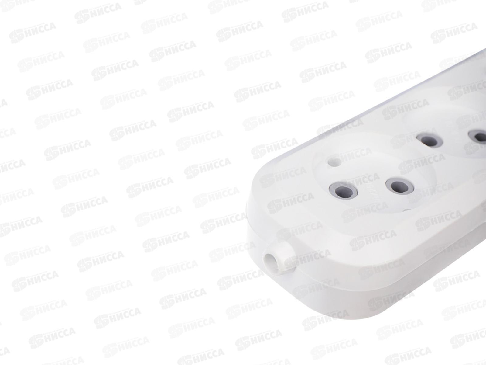 Колодка REXANT  3 гнезда, без заземления, 11-8703 *50