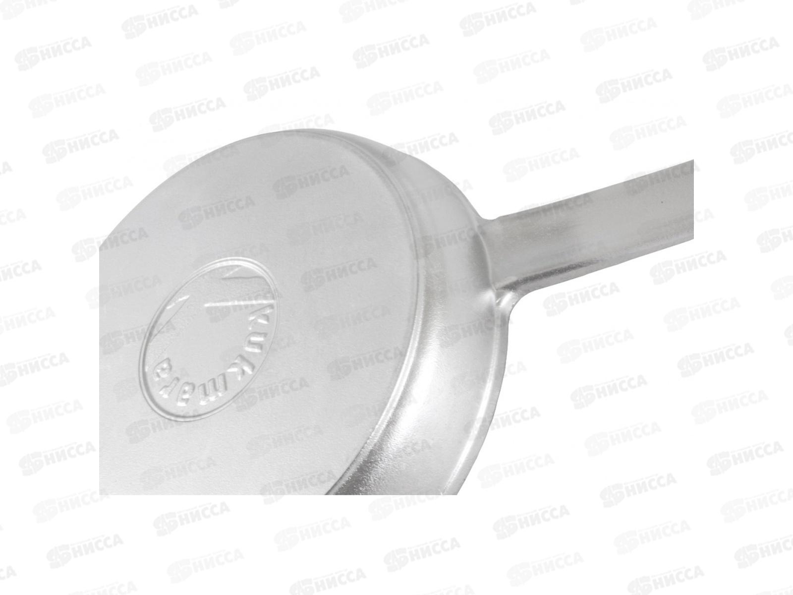 Сковорода алюминевая литая с антипригарным покрытием 18 с ручкой h=3,5 с180  *4