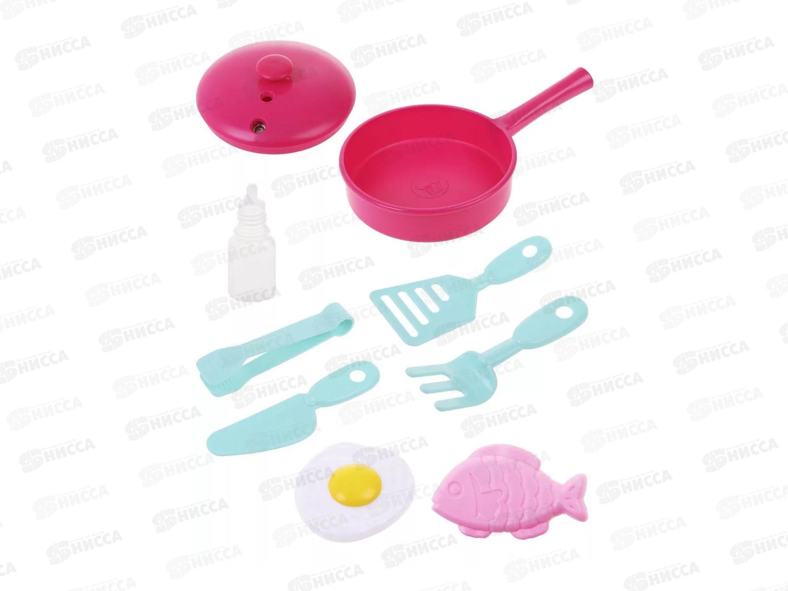 Набор &quotПосуда&quot 018-72, 9 предметов, свет, звук, 648052 в коробке