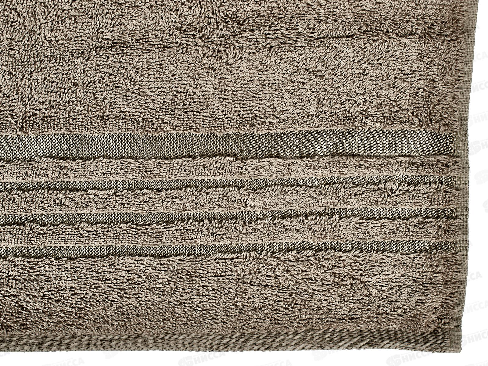 Полотенце махровое 50*90 ПЦ-2601-4857 14-1305 бежевый