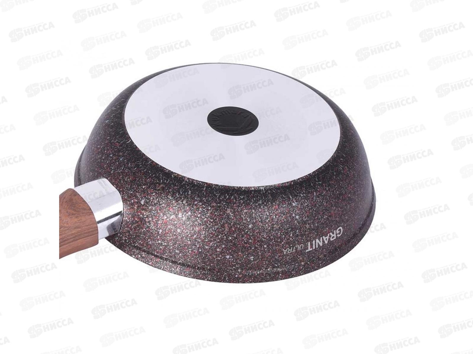 Сковорода 280мм со съемной ручкой антипригарное покрытие сга282а