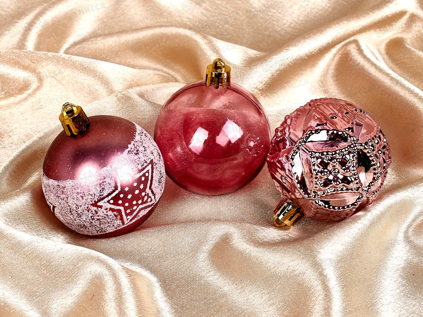 Набор шаров 7шт, 6см Габриэль 6490346