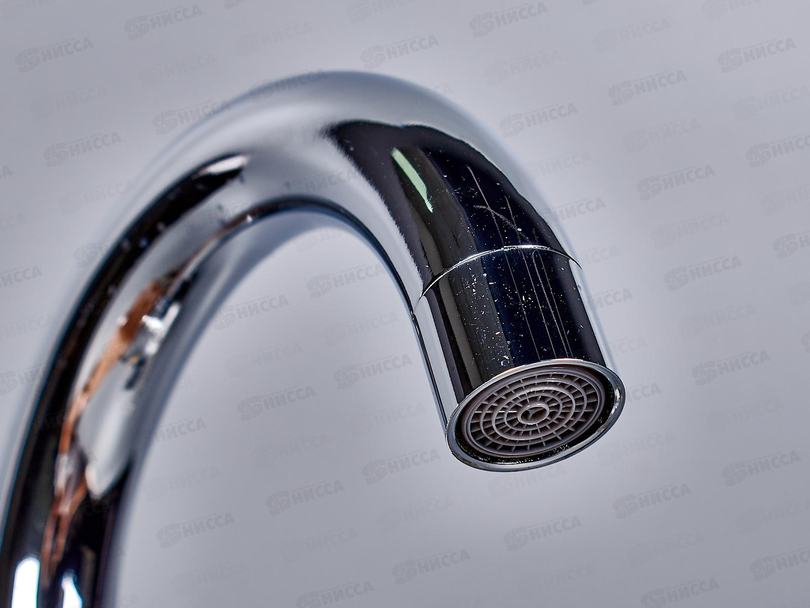 Смеситель для раковины с керамической ручкой, хром, MN1218