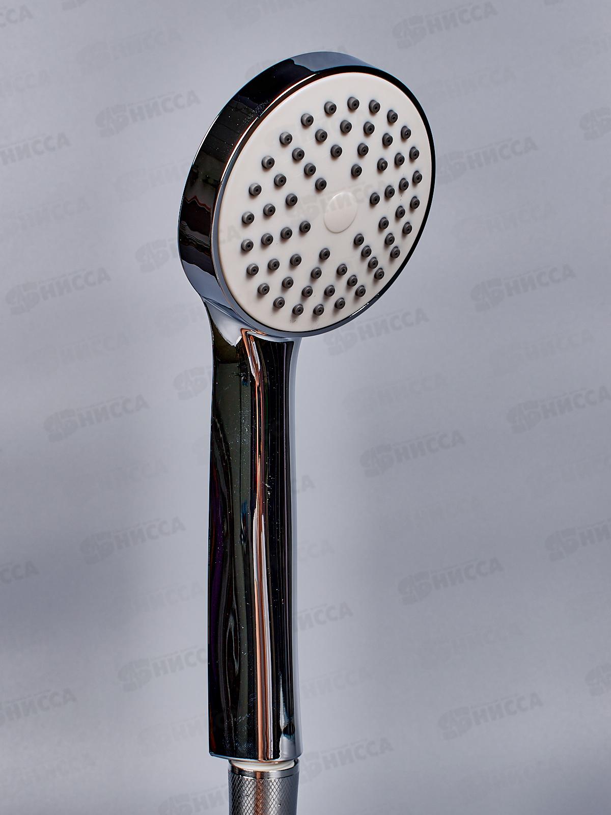 Смеситель для ванны длинный излив, переключатель в корпусе с керамической ручкой, хром, MN2018