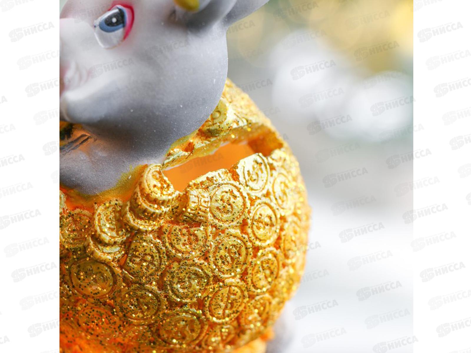 Копилка  &quotЗаяц гора денег&quot 10*8*12см микс 7805787/159516