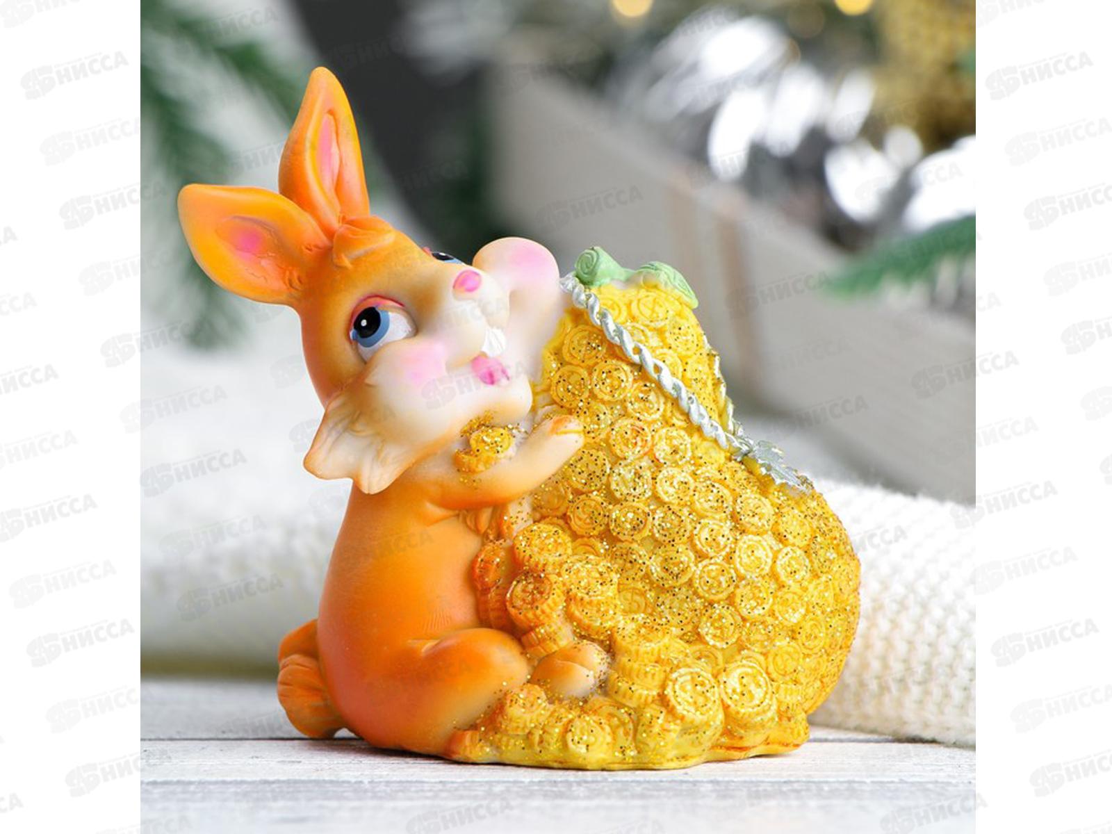 Копилка  &quotЗаяц гора денег&quot 10*8*12см микс 7805787/159516