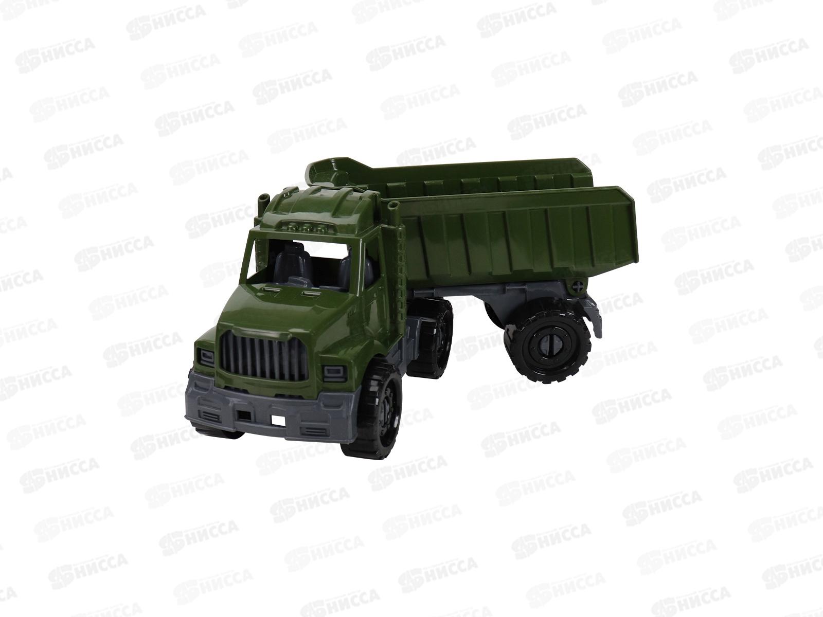 Машинка Тягач &quotБизон&quot с прицепом Военный, И-5112 *20