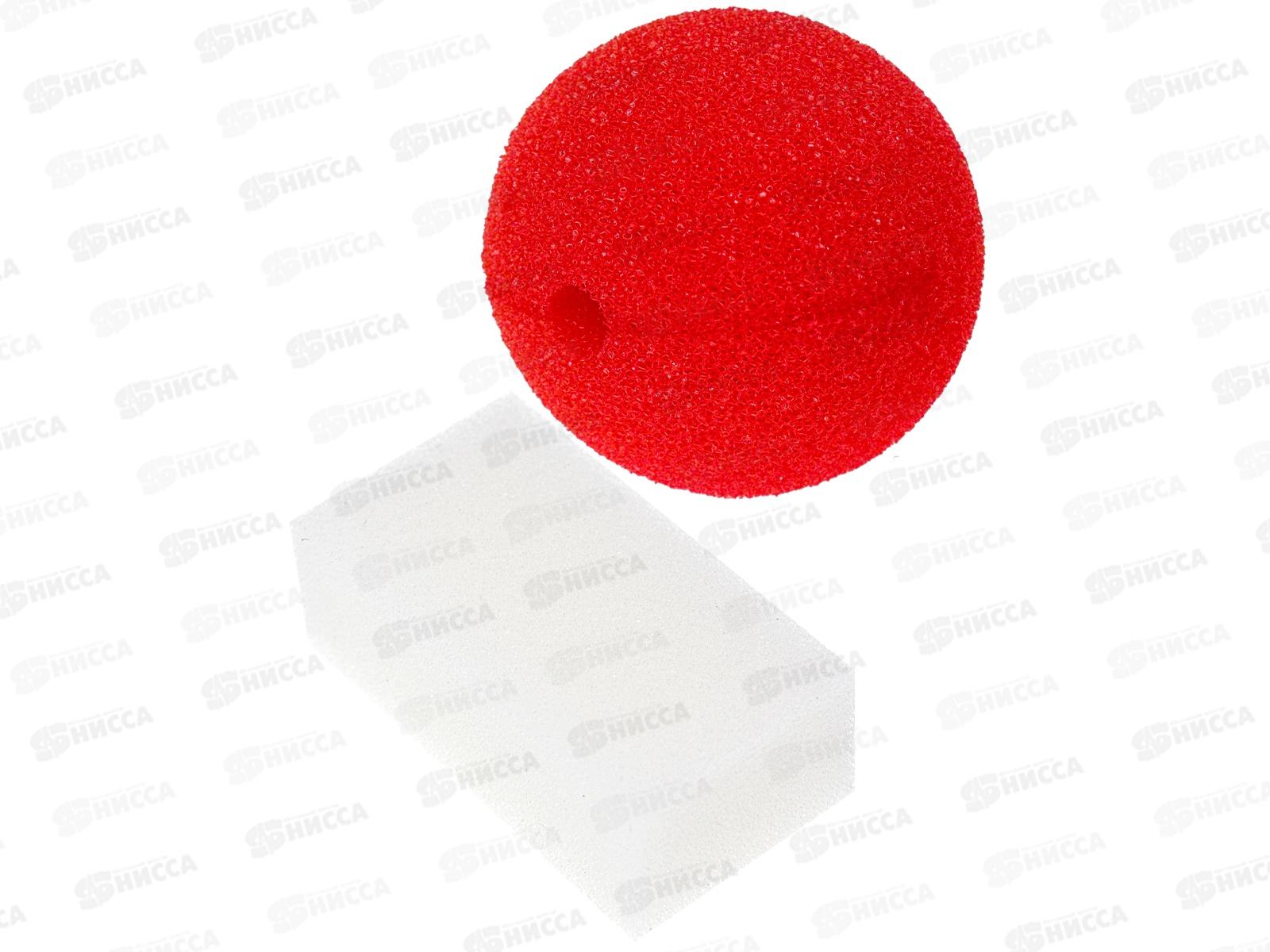 Набор аквагрима для детей (8цветов, нос клоуна, спонж, аппликатора 2штуки) КС-4628