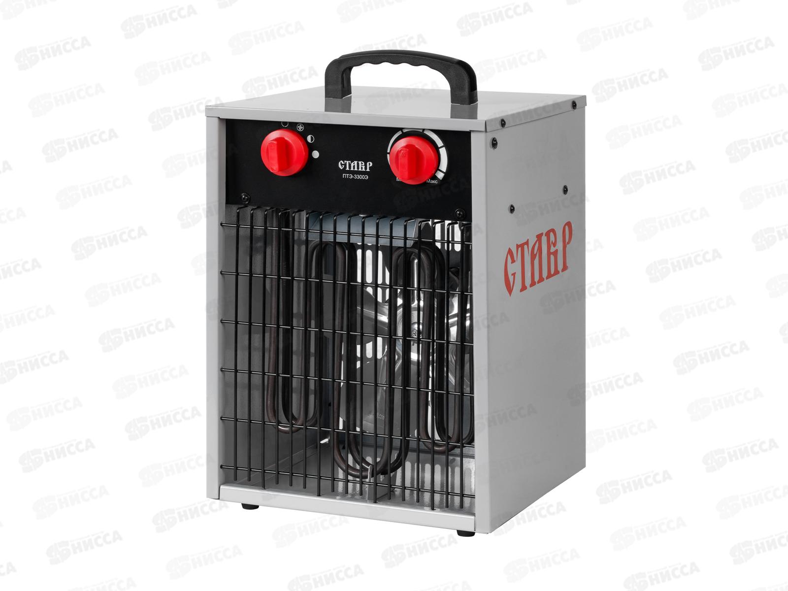 Пушка тепловая ПТЭ-3300Э электрическая 3,3кВт 390м3/ч *6 Ставр