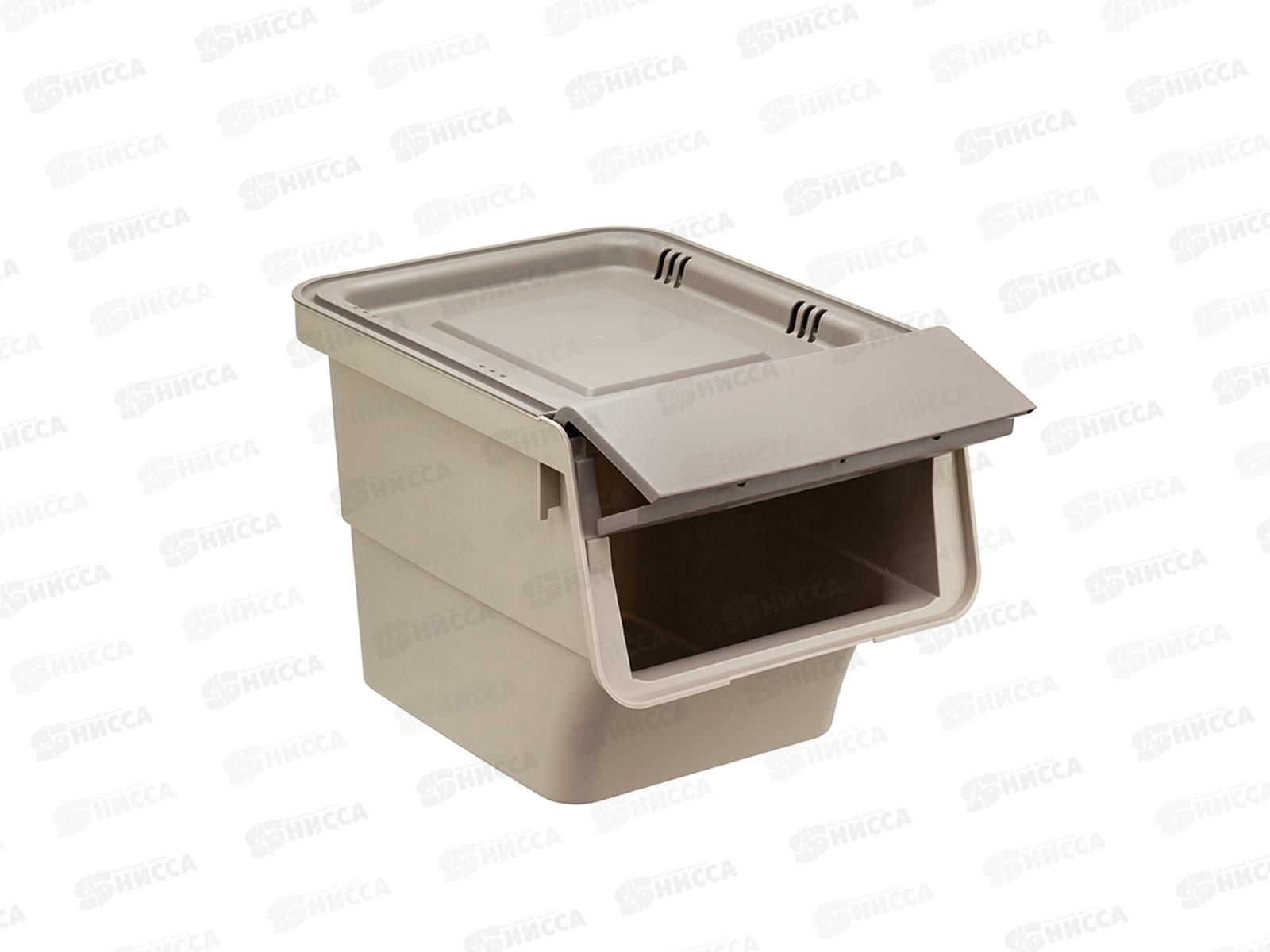 Ящик для овощей СМАРТ 12л Латте М2396 *6