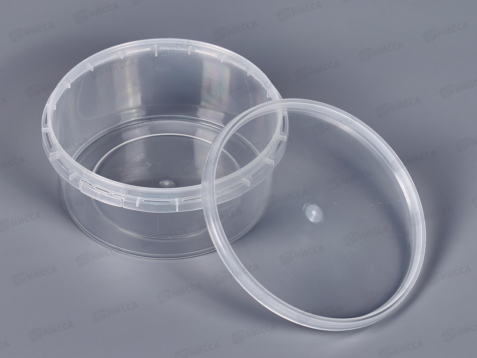 Тара литьевая Контейнер 0,4 d-120+крышка d-120 *400