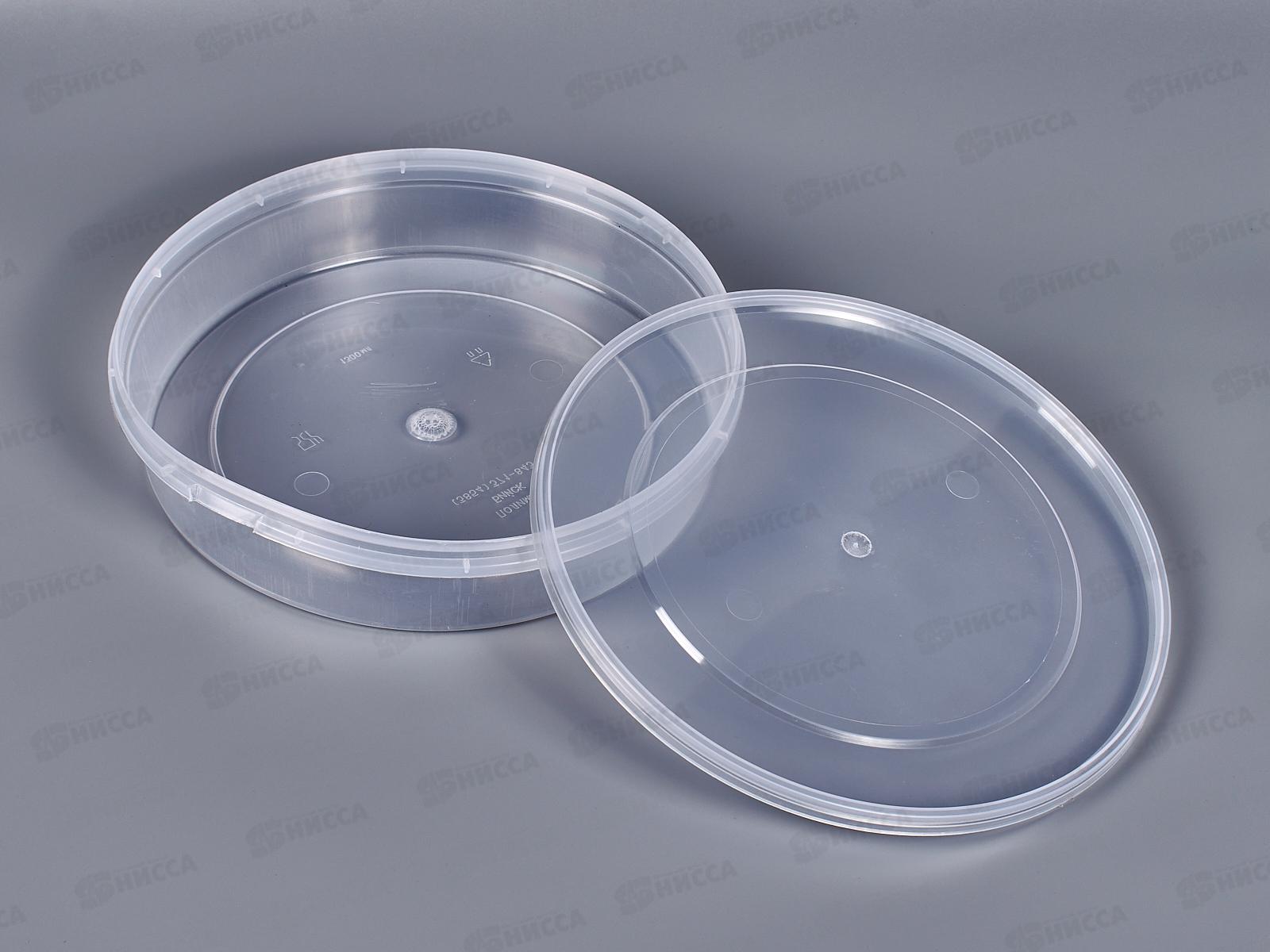 Тара литьевая Баночка 1.30 d-220+крышка d-220 *80