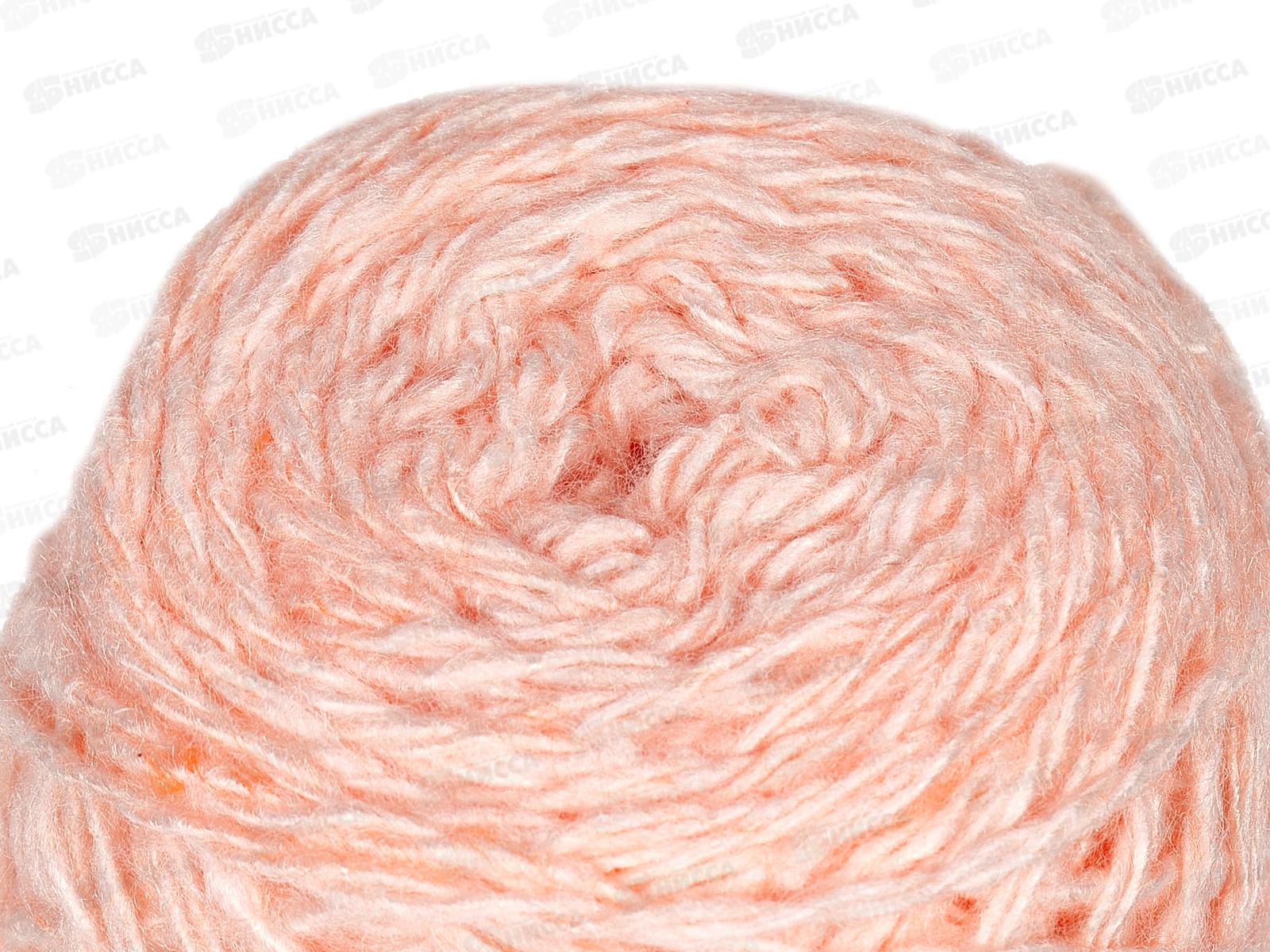 Пряжа 100% акрил 50гр130м (абрикос)*10