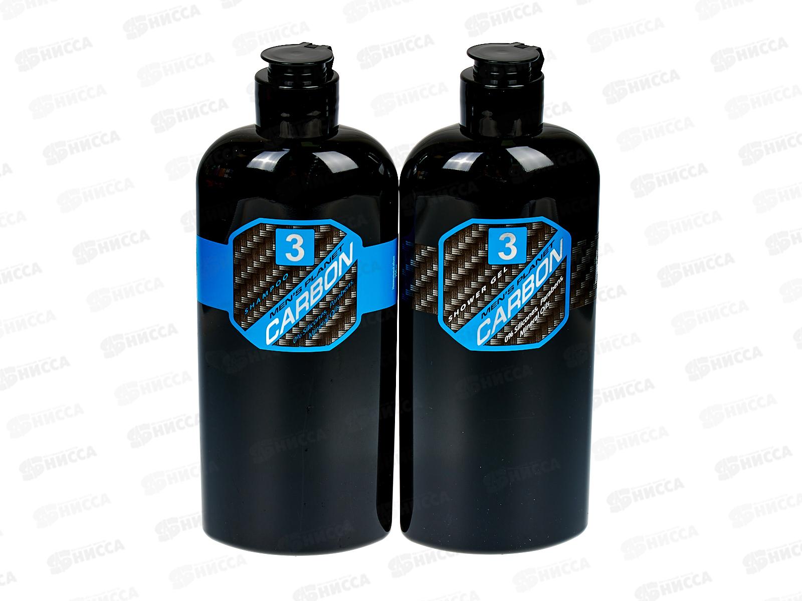 Men&quots Planet Carbon3 Подарочный набор (шампунь 250+гель д/д 250) муж *12