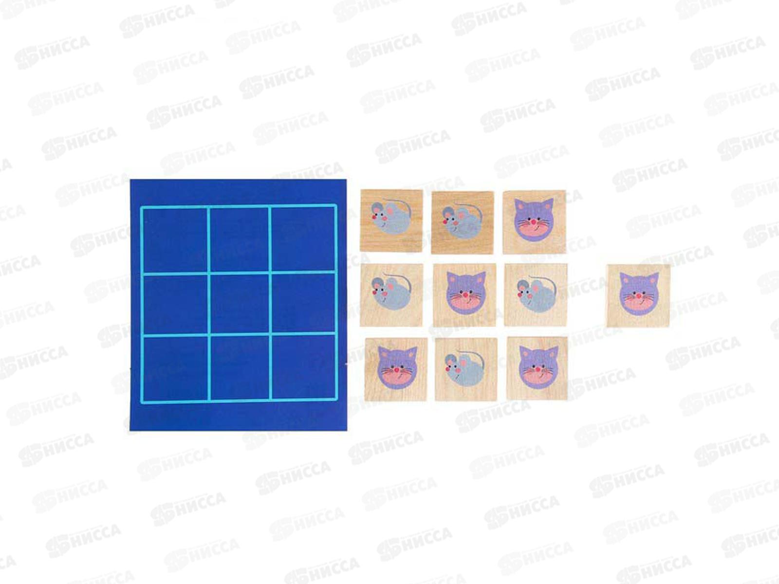 Игра настольная &quotКрестики-нолики. Кошки-Мышки&quot 02655