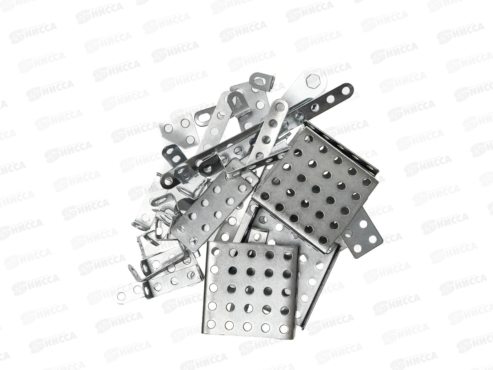 Конструктор металлический &quot10К&quot для уроков труда №1 (130 эл.) 02077  *10