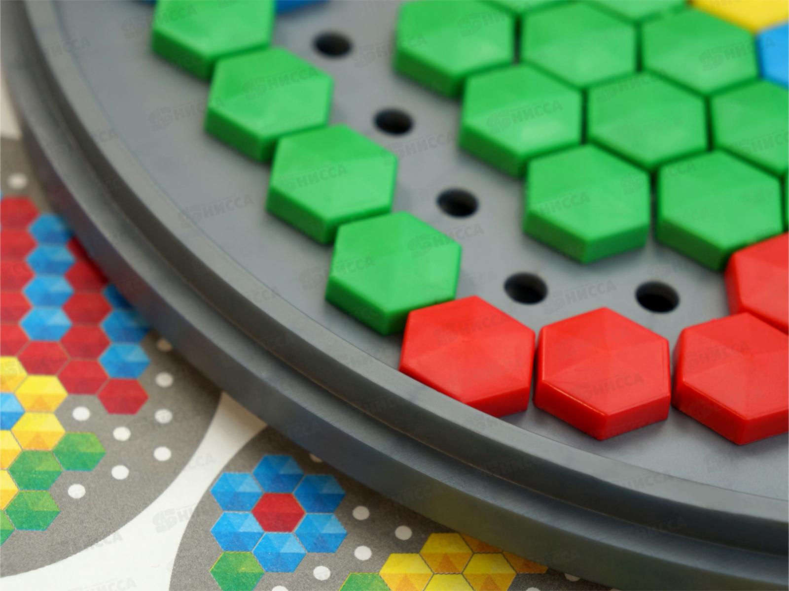 Мозаика шестигранная 100элементов, 02074  *18