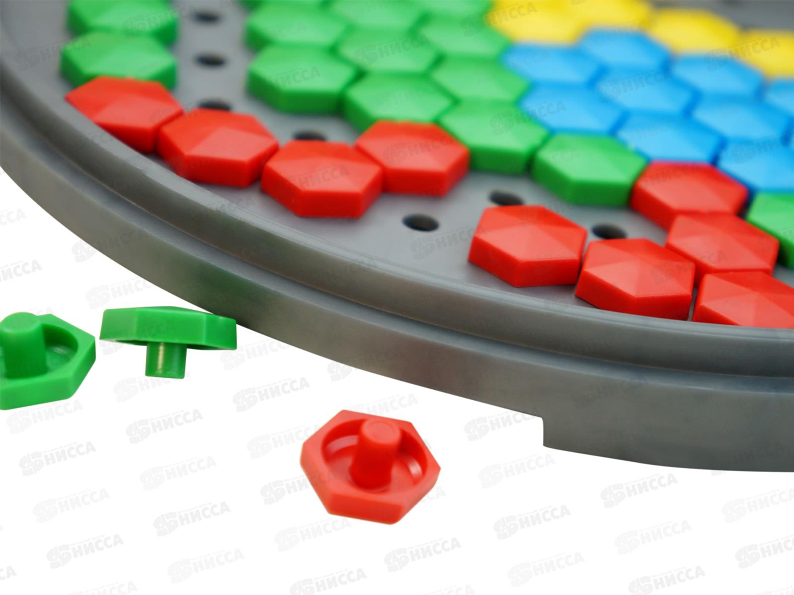 Мозаика шестигранная 100элементов, 02074  *18