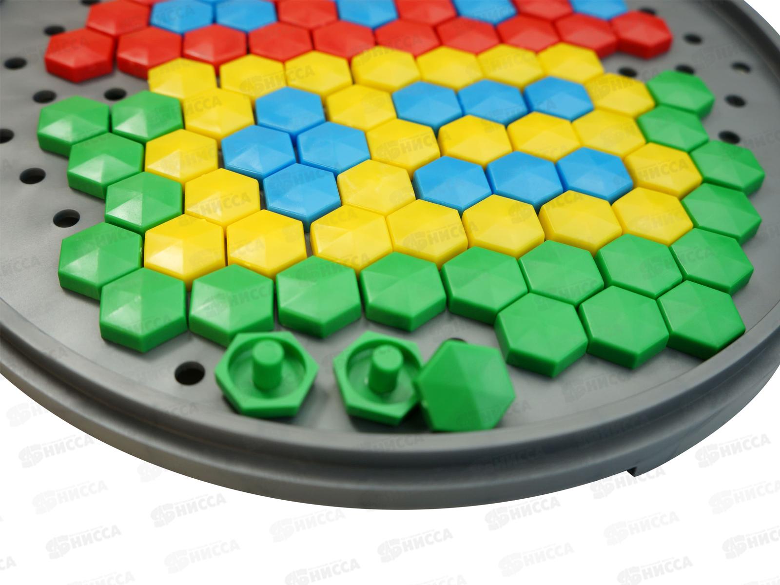 Мозаика шестигранная 100элементов, 02074  *18