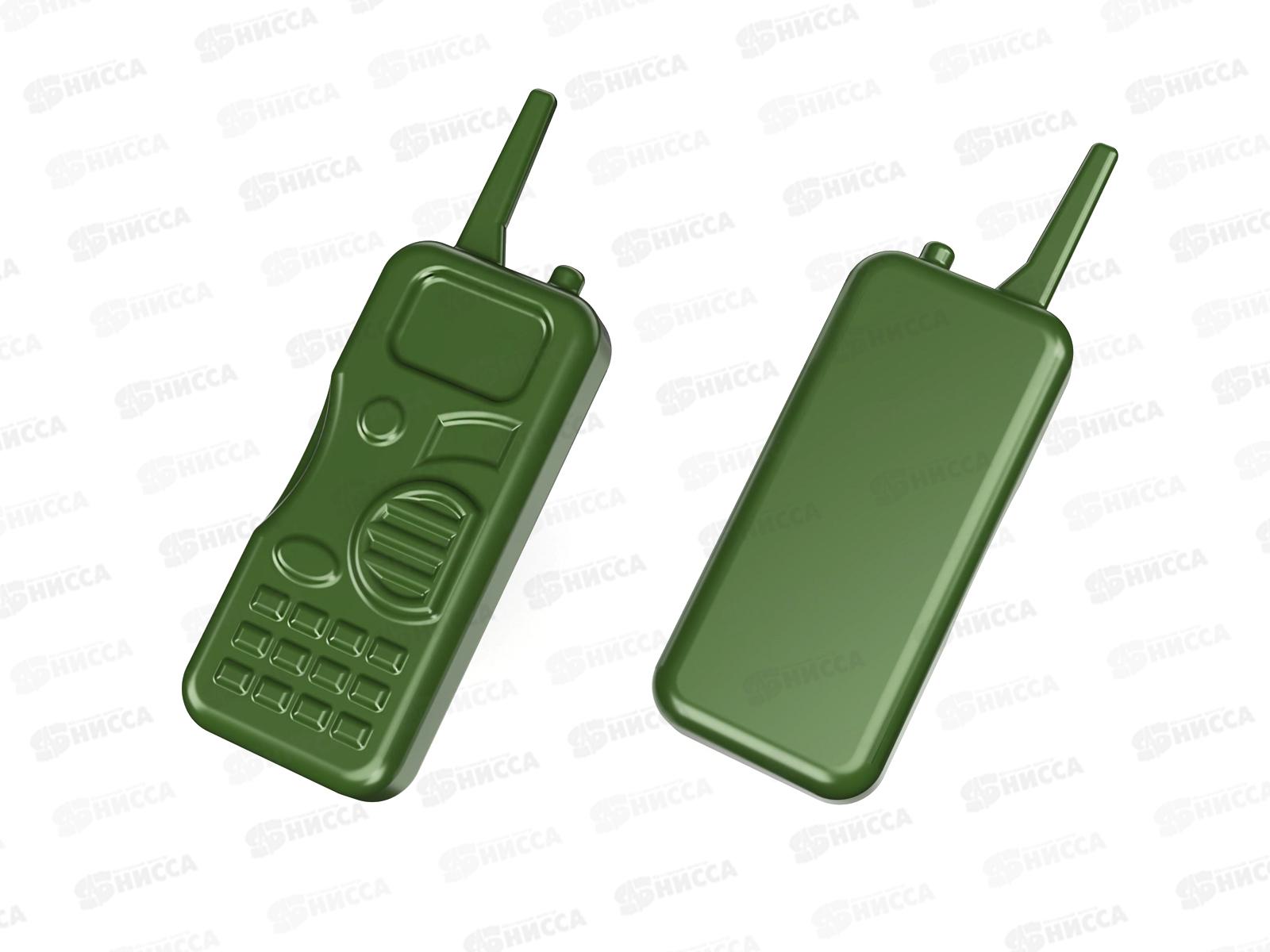 Оружие пластиковое Пистолет. Рация, 02335  *18