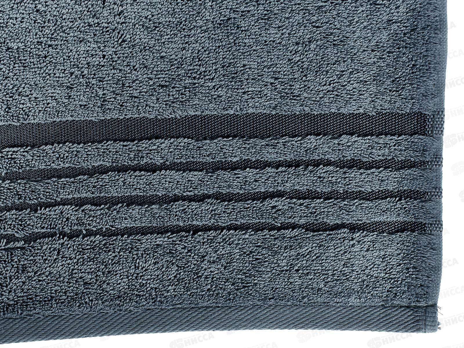 Полотенце махровое 70*130 ПЦ-3501-4857 1сорт (17-3907,серый)