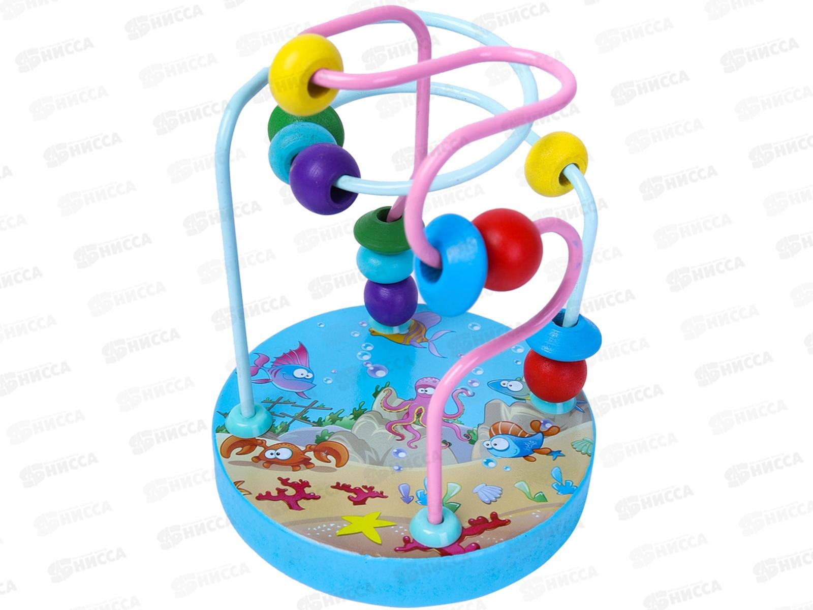 Лабиринт &quotМорские жители&quot (9*9*12см) ИД-5171 в коробке