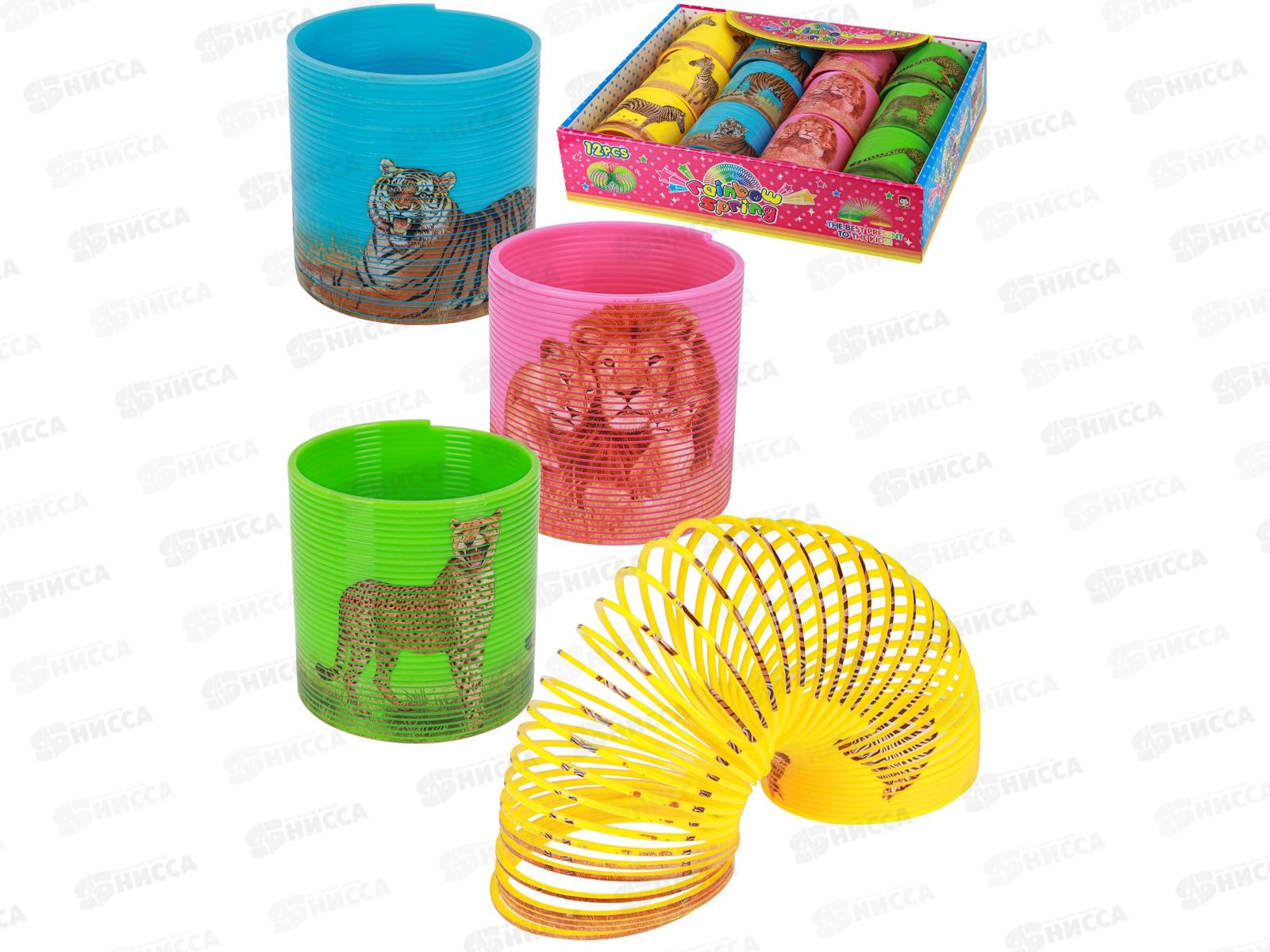 Пружинка-радуга &quotАфрика&quot 6,5см, И-6081  *12