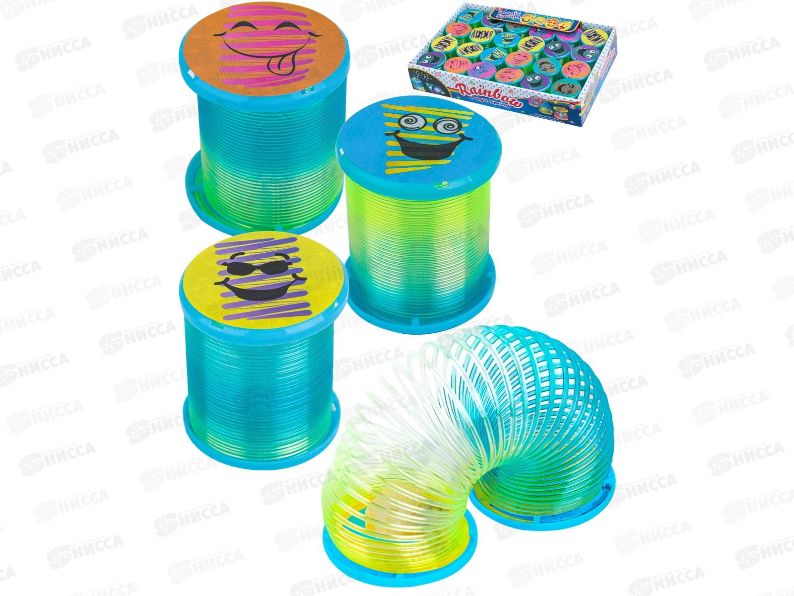 Пружинка-радуга &quotВеселое настроение&quot 5см, И-6087  *24