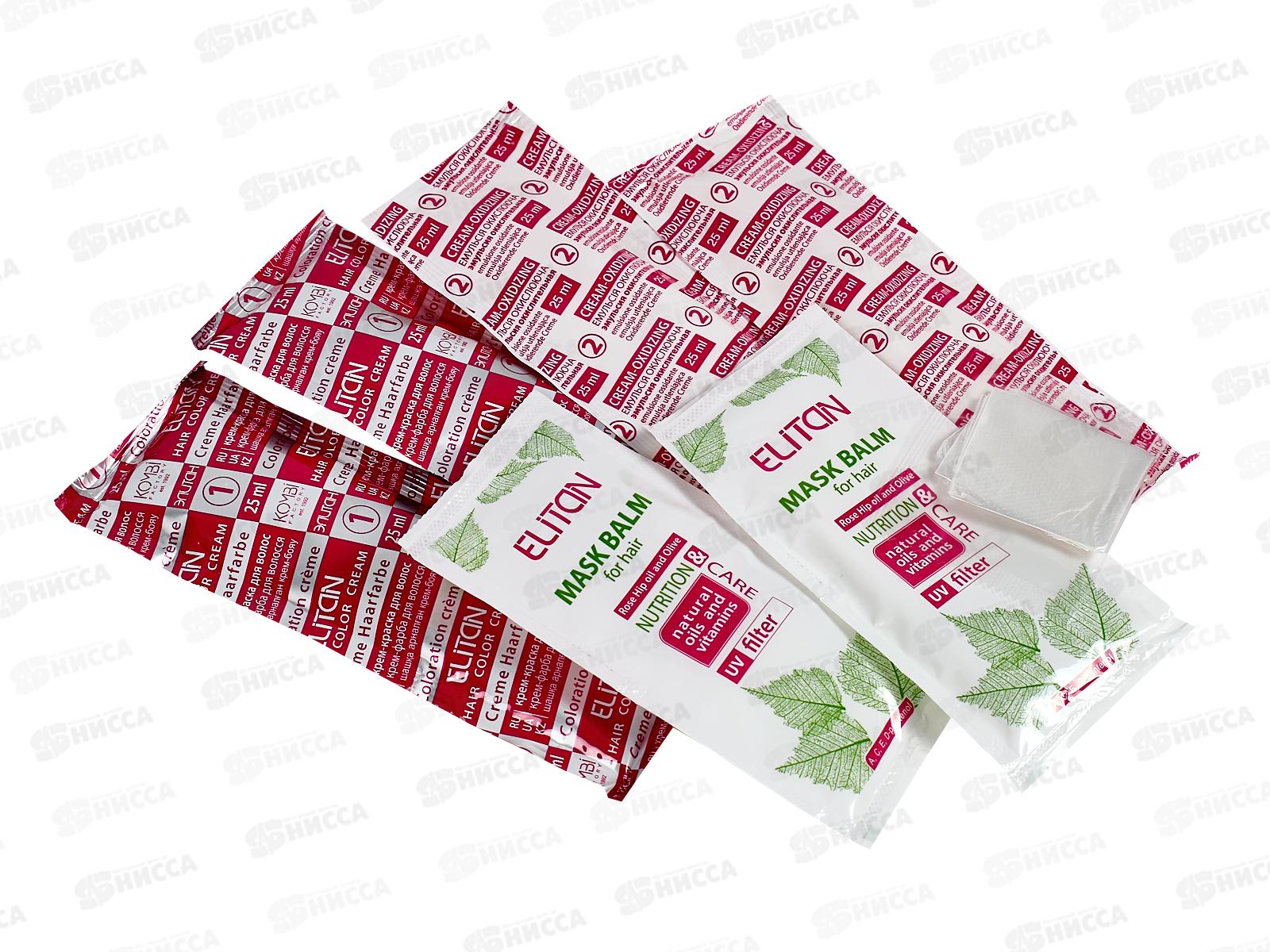 ЭЛИТАН Крем-краска для волос №4,56 Черная смородина *30