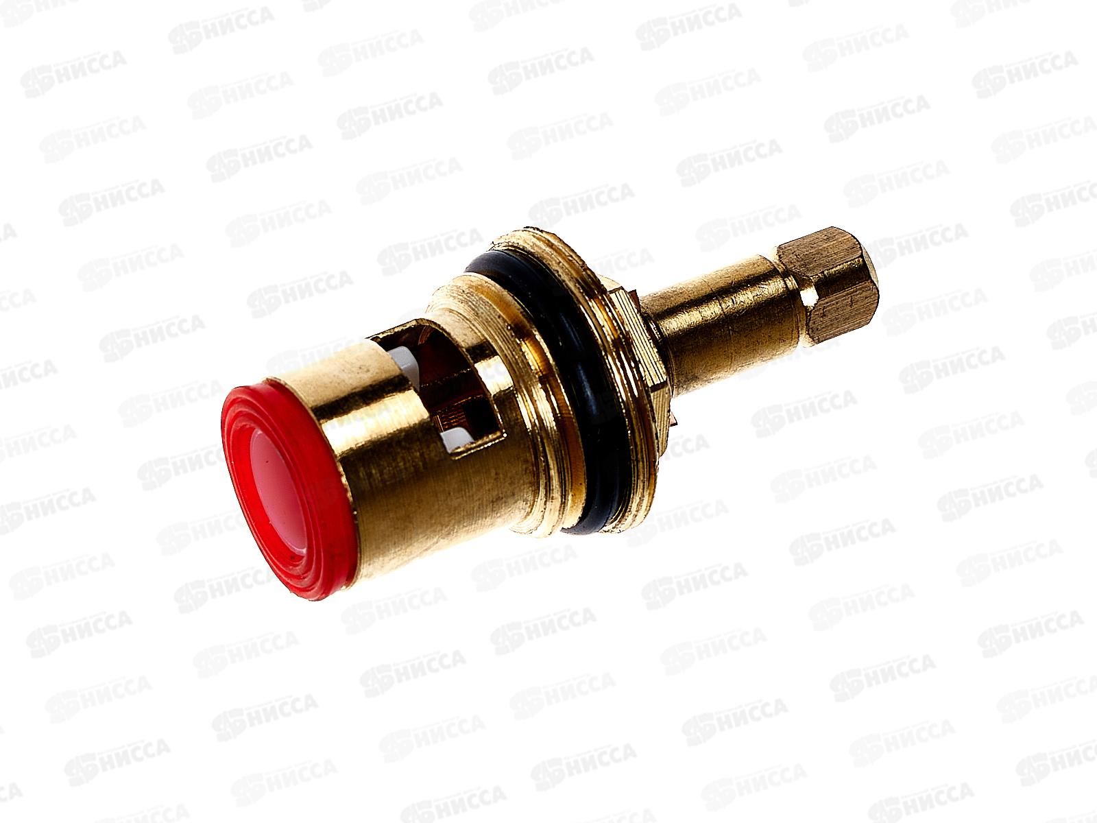 Кран-букса 1/2 металлокерамика квадрат к импорт смеситель двойная резьба, 101083