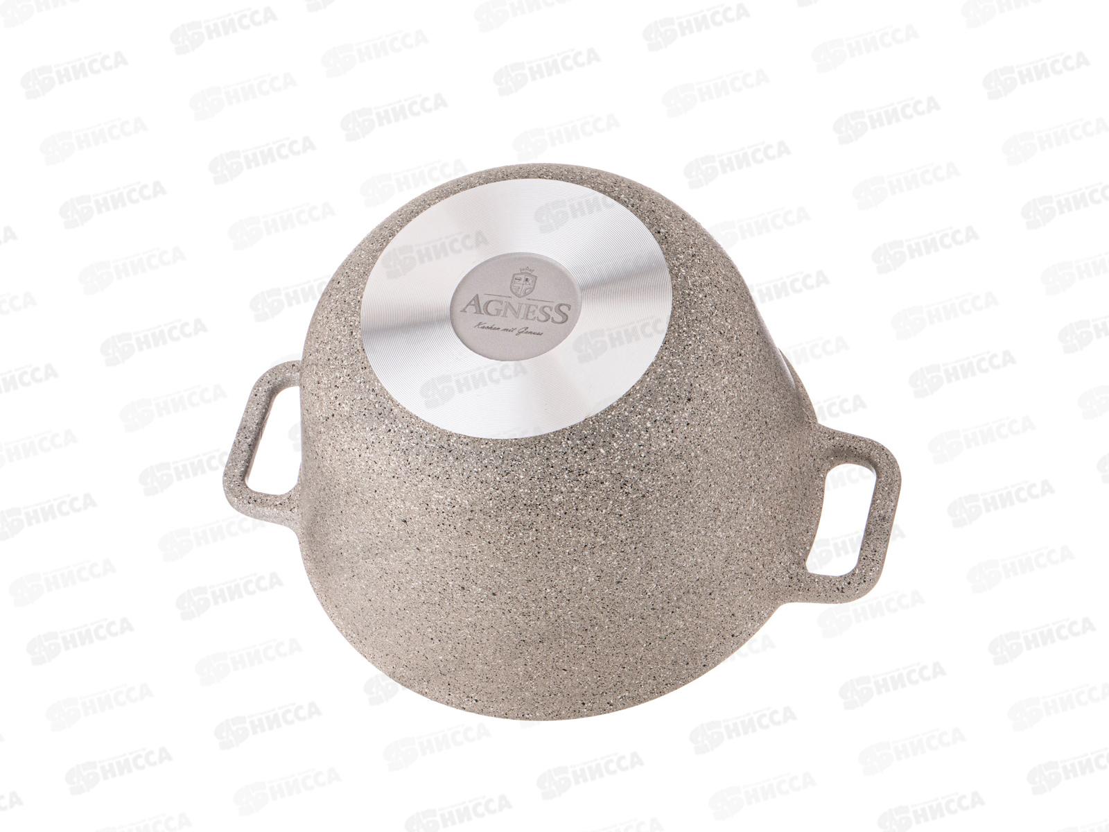 Казан Agness Арктик с крышкой Гриль 5л 899-241