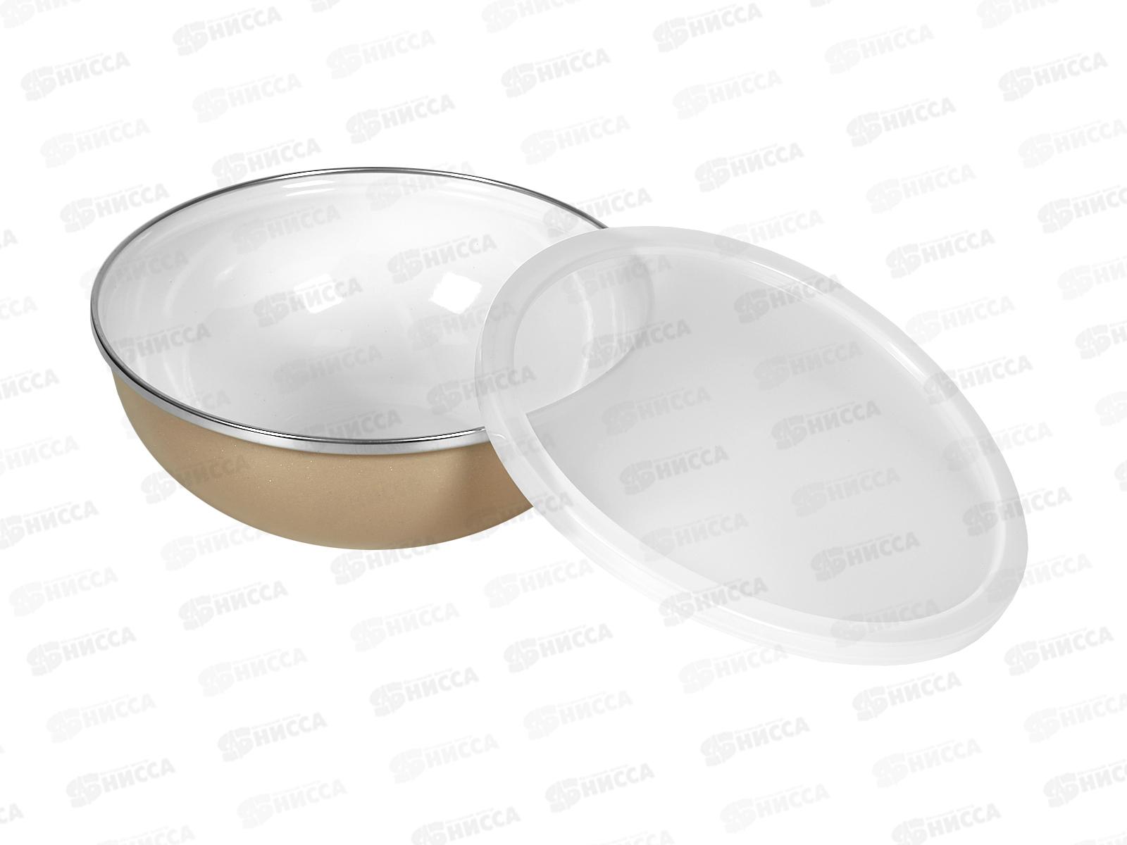 Набор мисок Deluxe с пластик  крышками, розовый 4пр 901-101