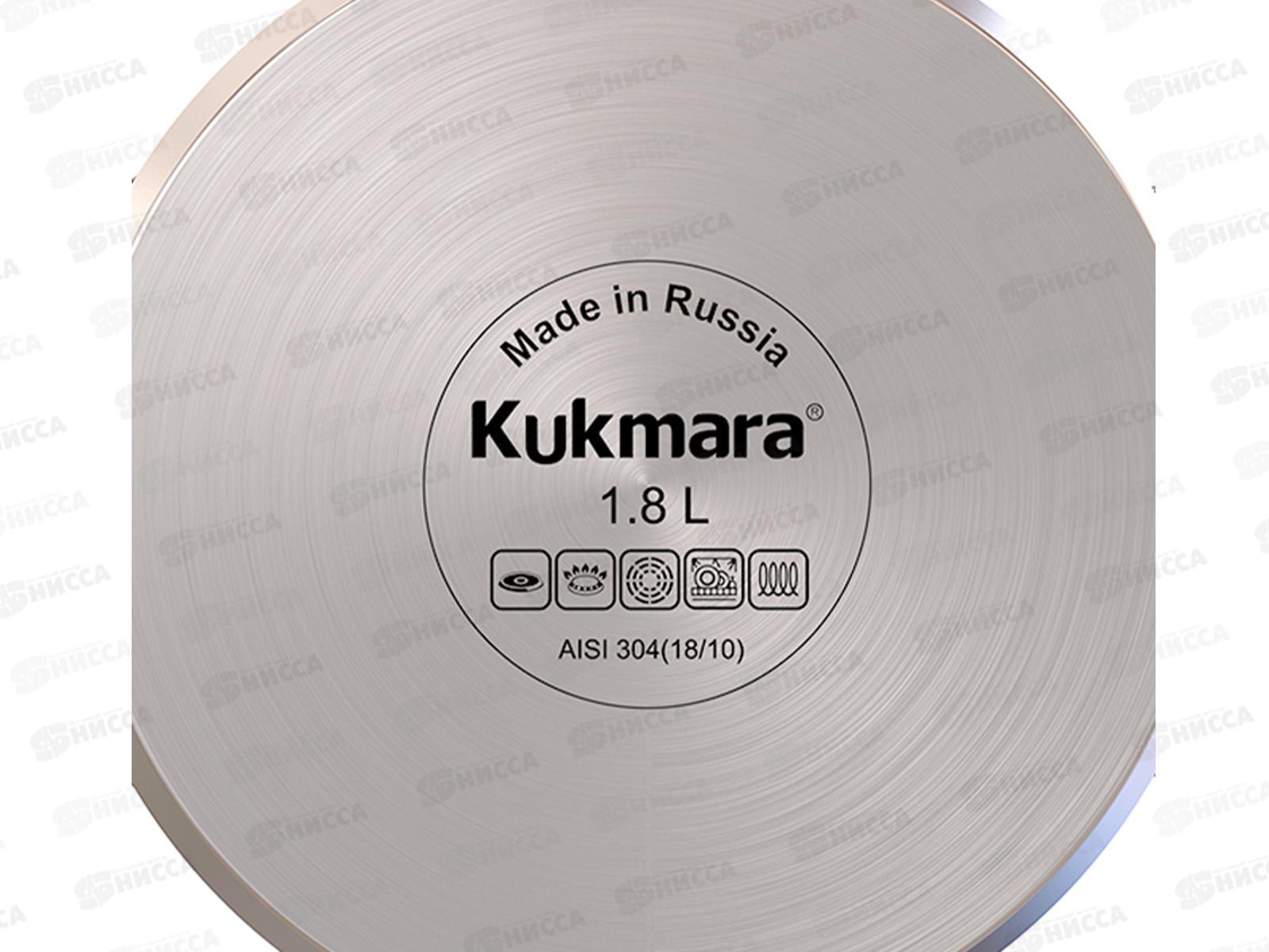 Кастрюля 1,8л &quotLEON&quot д.16см со стеклянной крышкой, LN-CA1816G