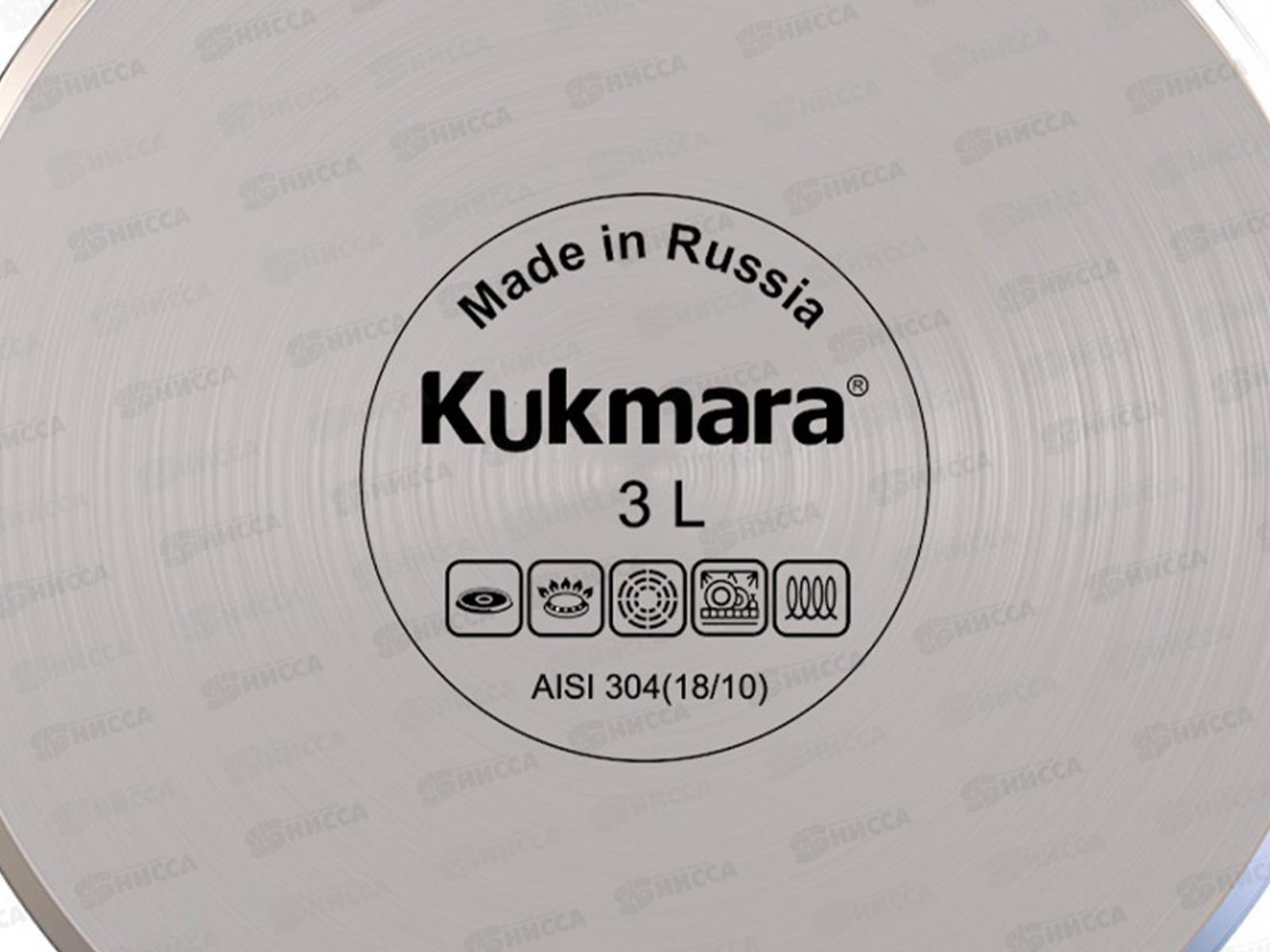 Кастрюля 3л &quotLEON&quot д.20см со стеклянной крышкой, LN-CA3020G