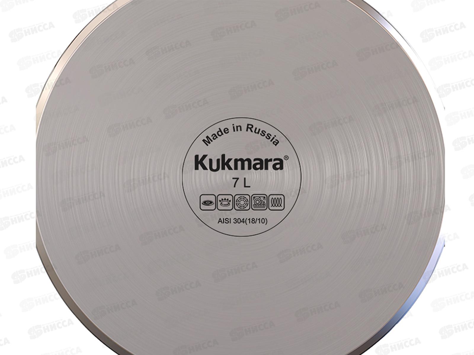 Кастрюля 7л &quotLEON&quot д.24см со стеклянной крышкой, LN-CA7024G