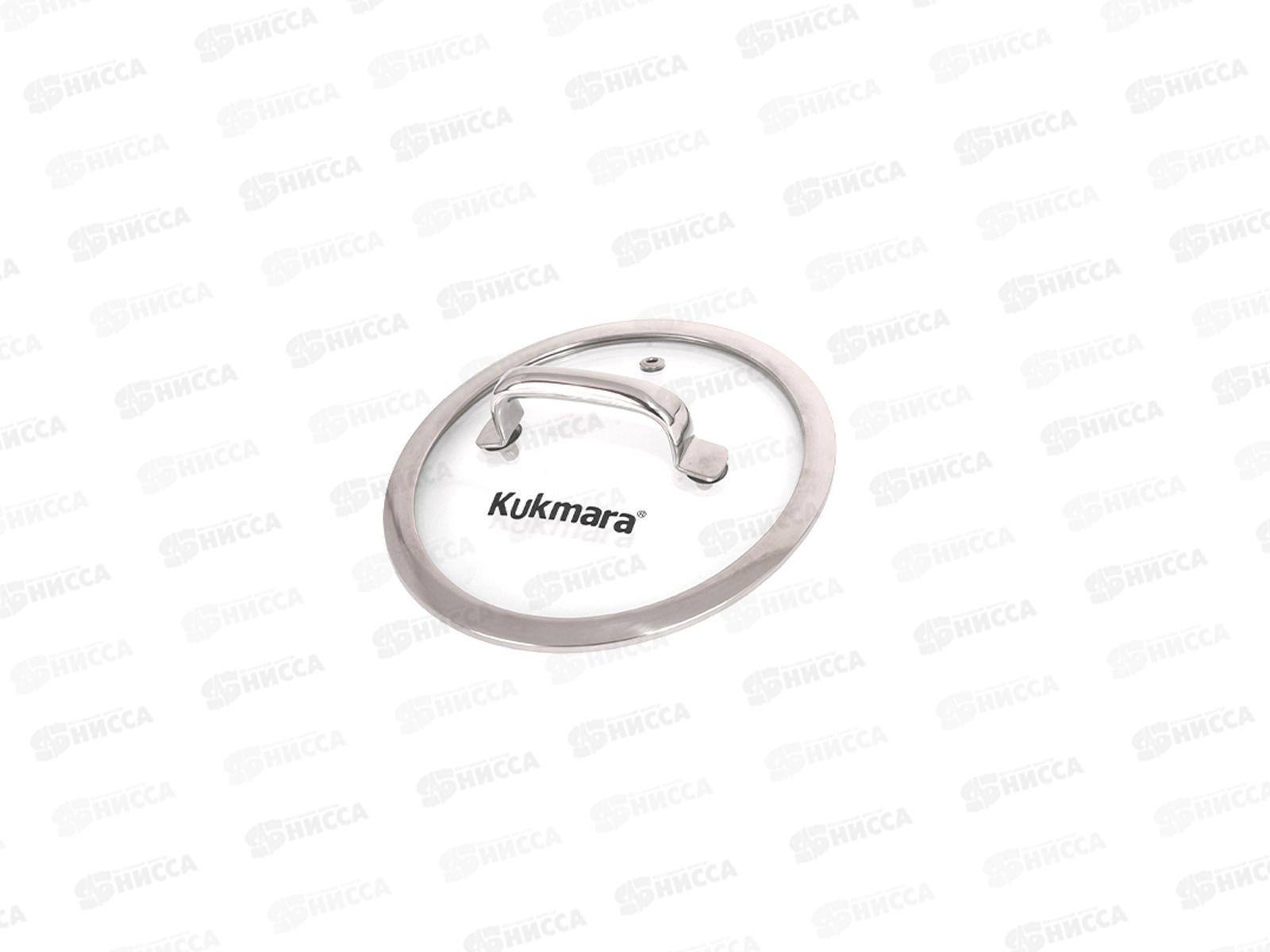 Ковш 1,8л &quotLEON&quot д.16см со стеклянной крышкой, LN-LDL1816G